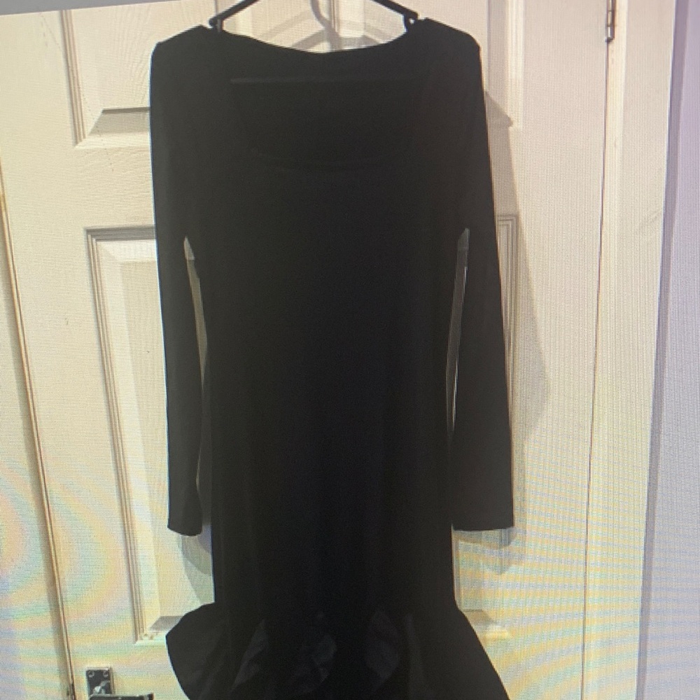 SHEIN Classic Black Mini Dress
